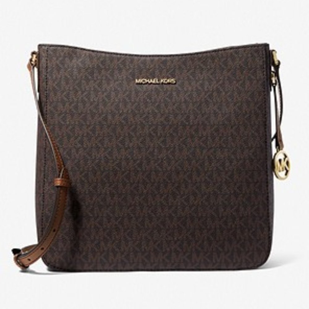 Michael Kors Jet Set Travel Large Logo Messenger Bag